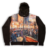 The Red Carpet Tapestry Zip-up Hoodie