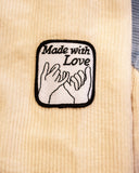 Varsity Full Button/Zip-up Corduroy Jacket